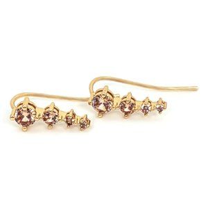 Curved Crawler Earrings - posh dash